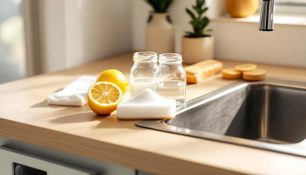 גלה כיצד להשתמש בחומרים מהמטבח שלך כדי לנקות ביעילות ולחסוך כסף, במקום לקנות חומרי ניקוי יקרים.
