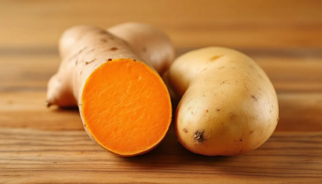 גלה מדוע בטטה ותפוח אדמה אינם קרובים בכלל, למרות המראה והשם הדומים שלהם. הסבר מפתיע ומעמיק שמאיר את ההבדלים בין שני הירקות הפופולריים הללו.