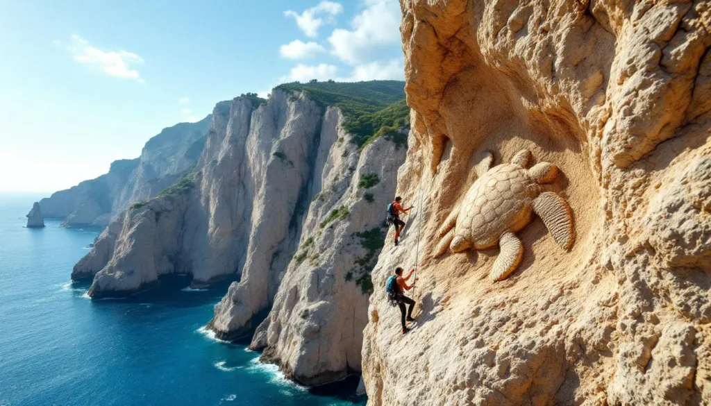 מטפסי סלעים איטלקים חושפים את הסיפור מאחורי צבי הים מלפני מיליון שנה ומעוררים מחלוקת מרתקת בעולם המדע.